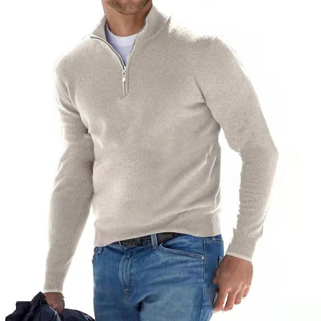 Cable-Knit Cotton Jumper